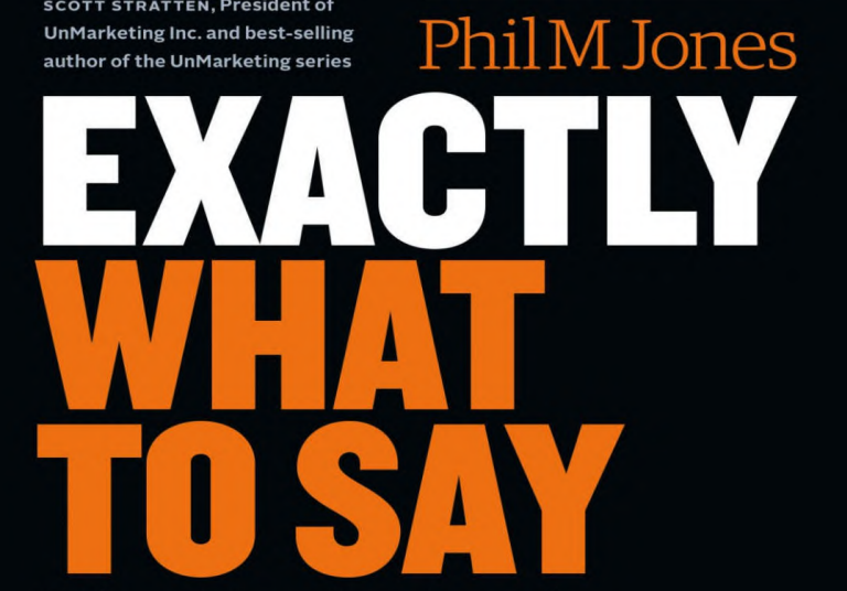 Exactly What to Say.pdf ebook download (by Phil M. Jones)